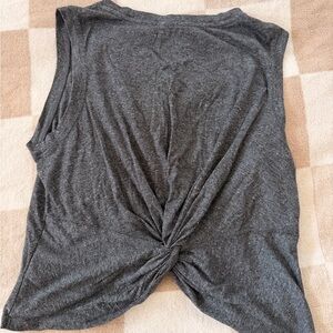 Soft and Stretchy Gray Athleta Yoga Tank